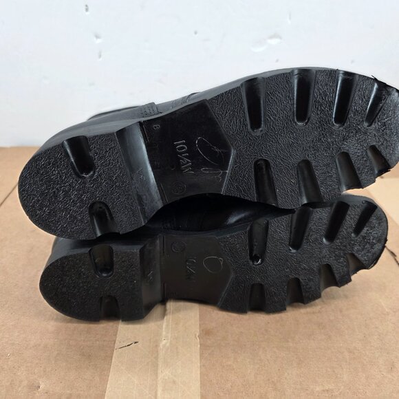 Vintage 1989 PJ RO Search US Air Force Issued Black Leather Combat Boots 10.5 W - Picture 13 of 13